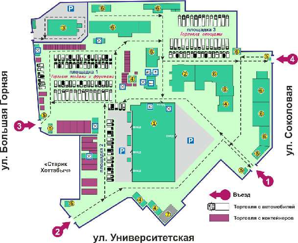 Схема тяк москва