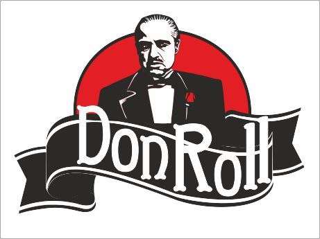 Rolling don. Roll logo. Big Russian Rolls логотип на белом фоне.